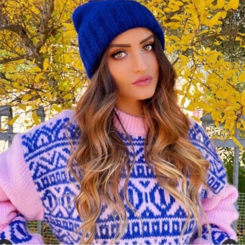 NWT - ZARA BUBBLE GUM PINK SWEATER - Picture 7 of 10
